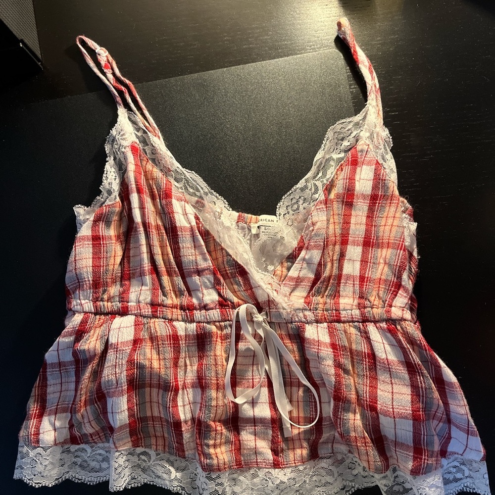American eagle loose crop top